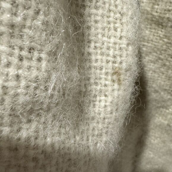 Beautiful Vintage Jacket Made In Greece 70s Bohemian Embroidery Cream Zip Up - Picture 4 of 14